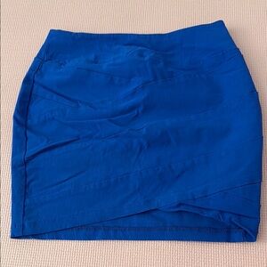 Blue Women's mini Skirt